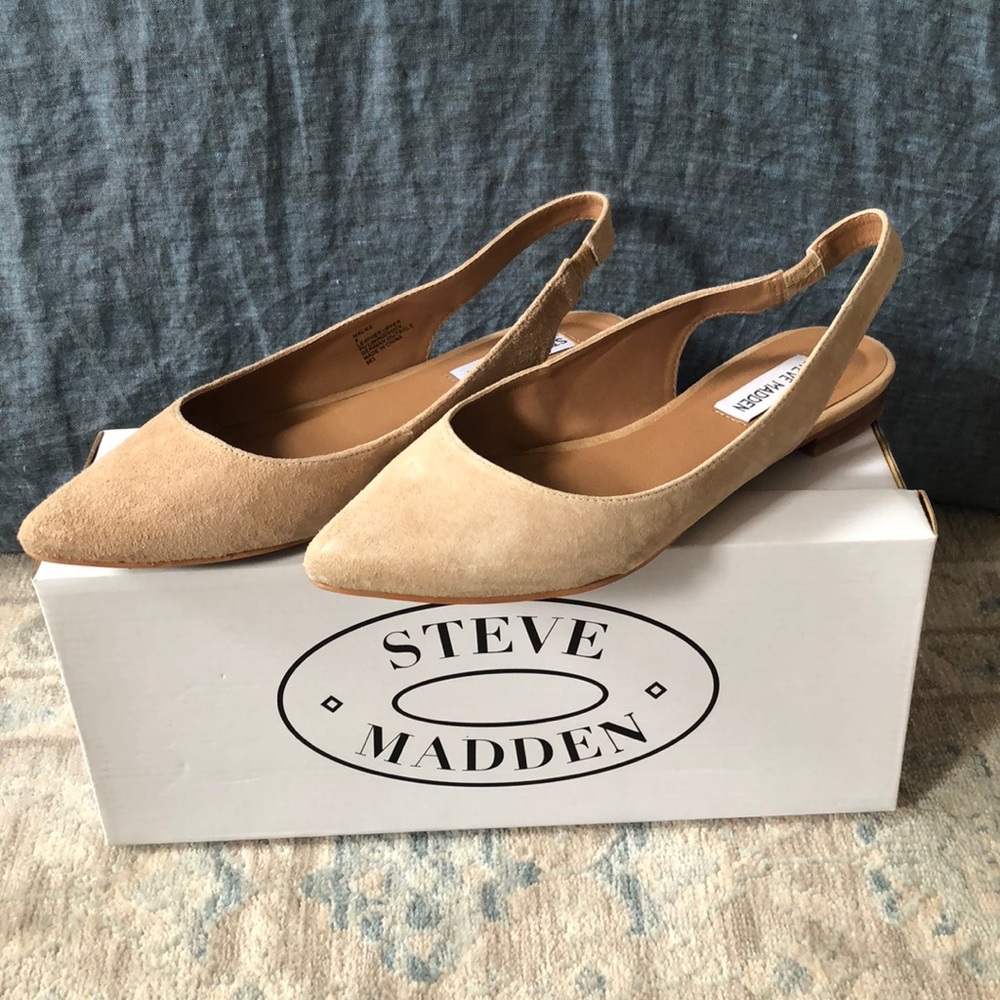 Steve Madden Nude Flats